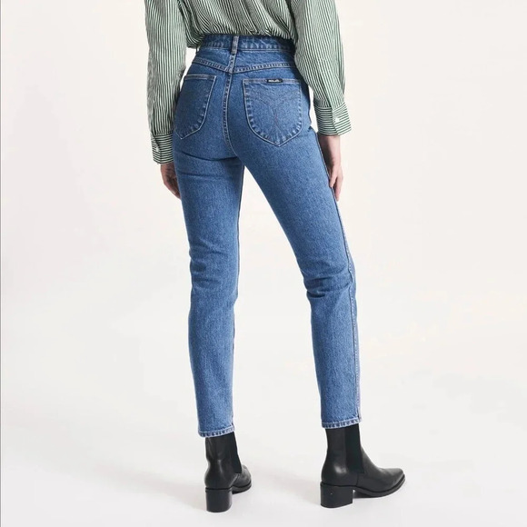 NWT Rolla'S Dusters - New York Blue  haven Jeans size 24 - Picture 3 of 9